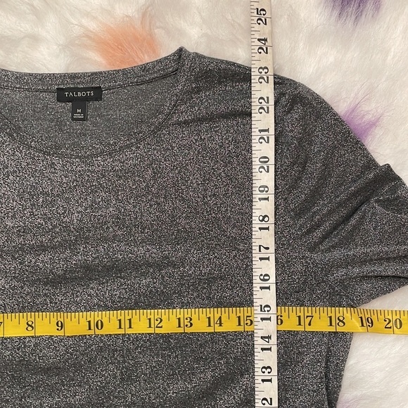 Talbots Sparkle Long Sleeve Woman’s Shirt Size‎ Medium - Picture 6 of 6